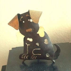 Metal Art - Candle Holder - Dog